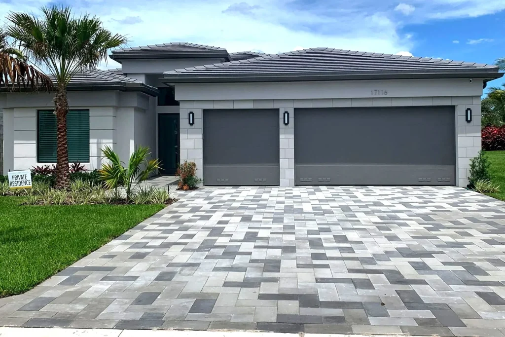 Driveway pavers installation in Broward Fl